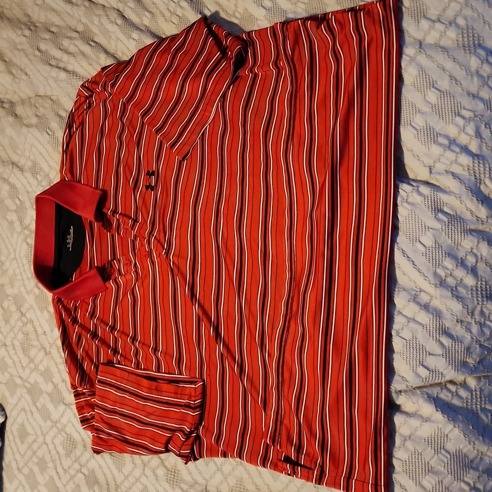 Mens Under Armour Polo Golf Shirt XL